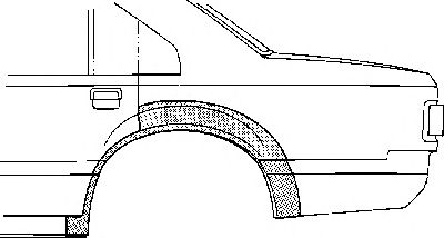 VAN WEZEL 3710148 -  Боковина